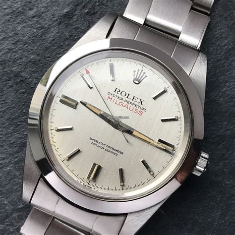 quadrante originale rolex 1019|Rolex Milgauss 1019 c. 1969 .